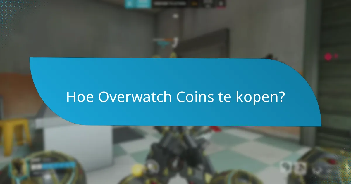 Welke soorten beloningen kunnen worden gekocht met Overwatch Coins?