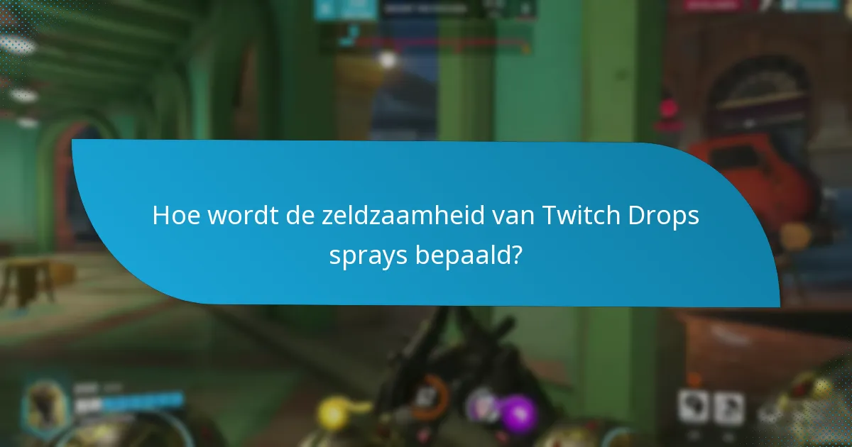 Wat zijn de verschillende ontwerpen van Twitch Drops sprays?