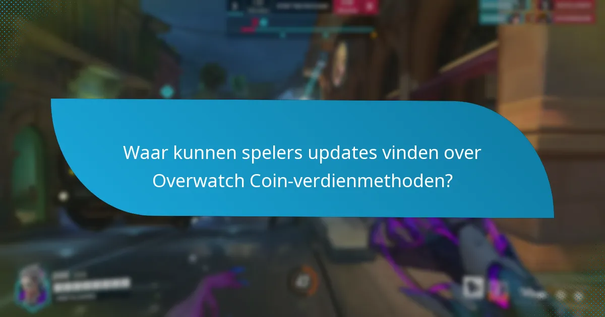 Welke evenementen dragen het meest bij aan Overwatch Coin-inkomsten?