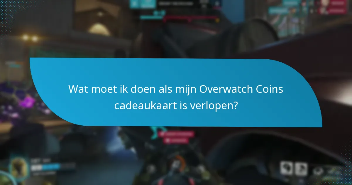 Hoe kan ik een Overwatch Coins cadeaukaart inwisselen?